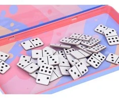 Jokomisiada Domino magnetinis mini kelionių žaidimas vaikams ir suaugusiems GR0675