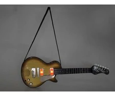 Jokomisiada Elektrinės gitaros žaislas vaikams melodijos šviesa + dirželis IN0169 JA