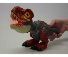 Jokomisiada Movable DINOSAUR Tyrannosaurus Rex Sound + Light Raudonas ZA5589