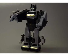 Jokomisiada Magnetic Transformer Robot Toy – large action figure – accessories ZA6009