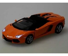 Jokomisiada automobilio metalinis modelis Lamborghini Aventador Roadster 1:32 interaktyvus ZA5053