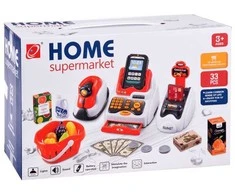 Jokomisiada „Mini Market“ kasos nustatykite skaitytuvo kortelių skaitytuvo parduotuvės rinkinį