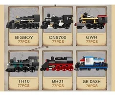 Jokomisiada MINITRAIN construction blocks - various models from the series: mini train ZA5759