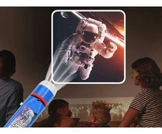 Jokomisiada Rojektoriaus žibintuvėlis su Kosmos 24 skaidrėmis TA0094