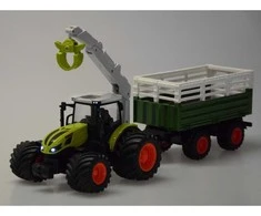 Jokomisiada Sterowany traktorius pilotui su riaumojančiu garsu ir dryžuotu bale RC0719