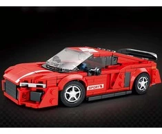 Jokomisiada Technical blocks Car Raudonas in the style of a sports coupe 373-piece ZA5782