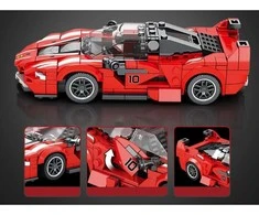 Jokomisiada Technical blocks Super sports car Raudonas CABRIOLET 360-piece ZA5786