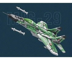 Jokomisiada Technical blocks Long-range fighter aircraft MIG-29 1290ele ZA5800