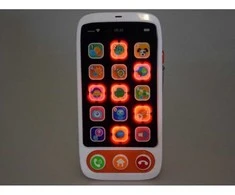 Jokomisiada Telefono išmaniųjų telefonų interaktyvus prisilietimas Mažyliams žibintų melodijos