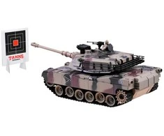 Jokomisiada REALISTINIS JAV TANKAS M1A2 ŠAUDYMAS + nuotolinio valdymo pultas RC0252MO
