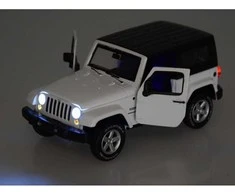 Jokomisiada Automobilis visureigis „Jeep Wrangler“ 1:32 ZA3751