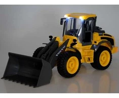 Jokomisiada VOLVO buldozeris 1:16 Nuotoliniu būdu valdomas judantis + šviesa + garsas RC0690
