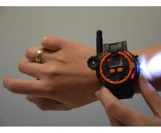 Jokomisiada Walkie talkie 2 Daugiafunkciniai laikrodžiai Diapazonas 200m Kompasas ZA5463