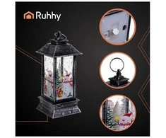 Sidabrinis LED Christmas Lantern Ruhhy 26755