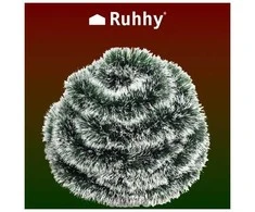 Christmas medžio garland - frosted 6m Ruhhy 22310