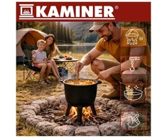 Kaminer emaliuotas ketaus virdulys 8l