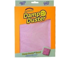 Kempinė-šluostė Scrub Daddy Damp Duster Rankšluostis, rožinė