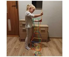 Kruzzel Blokai - šiaudeliai - rinkinyje 408 vnt. 22408