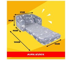 Fotelis Kruzzel transformuojama vaikiška kėdutė 26381
