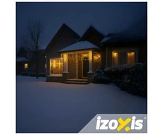 Lauko šviestuvai 100LED 4m Izoxis 26858