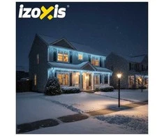 Lauko šviestuvai 300LED 15m šaunūs baltai Izoxis 26711