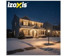 Lauko šviestuvai 300LED 15m šiltos baltos Izoxis 26710