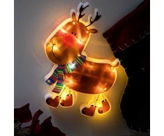 LED pakabinamas apšvietimas Kalėdų dekoracijos šiaurinis elnias