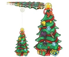 LED pakabinamas apšvietimas Kalėdų eglutės dekoracijos 45cm