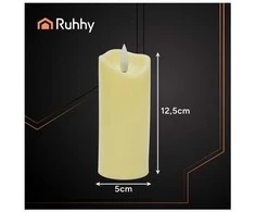 LED žvakės Ruhhy 12,5x5 cm, 4 vnt., IP20 apsauga