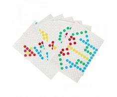 Ikonka Magnetinės montessori lentos taškai geltoni