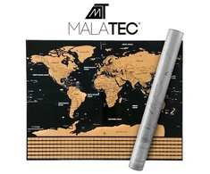 Malatec Nutrinamas pasaulio žemėlapis su vėliavomis, 23443