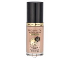 Max Factor Facefinity All Day Flawless makiažo pagrindas moterims 30 ml, spalva: C50 Natural Rose