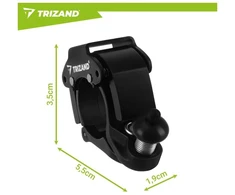 Mechaninis dviračio skambutis 7,5x4,5x2cm Trizand