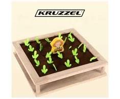 Medinė dėlionė - Kruzzel farm 22755