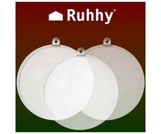 Permatomi žaisliukai 12 cm, 10 vnt. rinkinys Ruhhy 22279