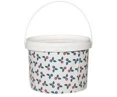 Marjukka Plastikinis kibiras su dangčiu, 3 L