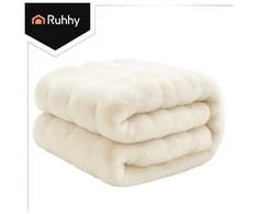 Blanket 1.6x1m baltas Ruhhy 26493