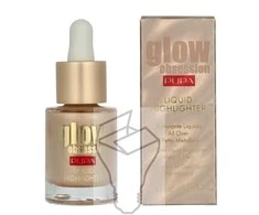 „Pupa Glow Obsession“ be parabenų švytintis skystas šviestuvas veidui „100 Sunrise“ 13,5 ml