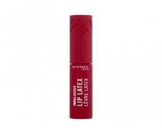 Rimmel London Thrill Seeker Lip Latex skystieji lūpų dažai, atspalvis: 400 Rimmel Raudona, 6 ml
