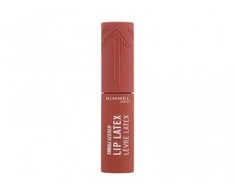 Rimmel London Thrill Seeker Lip Latex skystieji lūpų dažai, atspalvis: 200 So Peachy, 6 ml