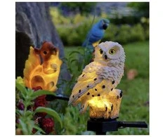 Solar garden lamp - owl Gardlov 23847
