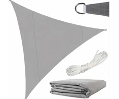 Sunshade sail 4x4x4m-pilka Gardlov 23141
