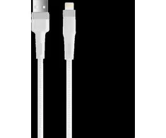 Telforceone "Setty" USB - "Lightning" kabelis 1,2 m 2A KNA-L-1.220 baltas