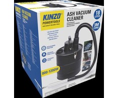 Siurblys pelenams Kinzo, 800-1200W, 18L, su HEPA filtru
