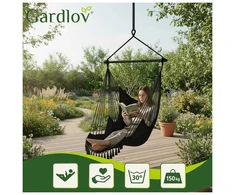 Sūpynės - pakabinamos kėdės 210 cm juodas Gardlov
