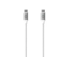 Forever USB-C – USB-C laidas 1,2 m 3A 20W WHP12320 baltas