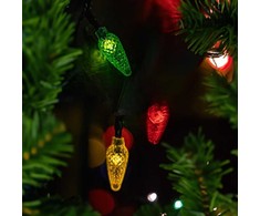 TelForceone Styginių šviesos PINE CONE 100LED 8m daugiaspalvis Forever Light