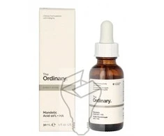 The Ordinary Mandelic Acid 10% + HA šveičiamoji priemonė veidui, 30 ml