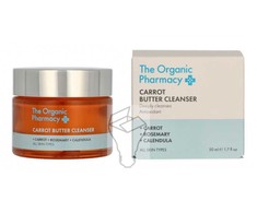 The Organic Pharmacy Carrot Butter Valiklis morkų sviesto veido valiklis, 50 ml