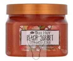 Tree Hut Exfoliante De Azúcar Sorbete De Melocotón, 510 g